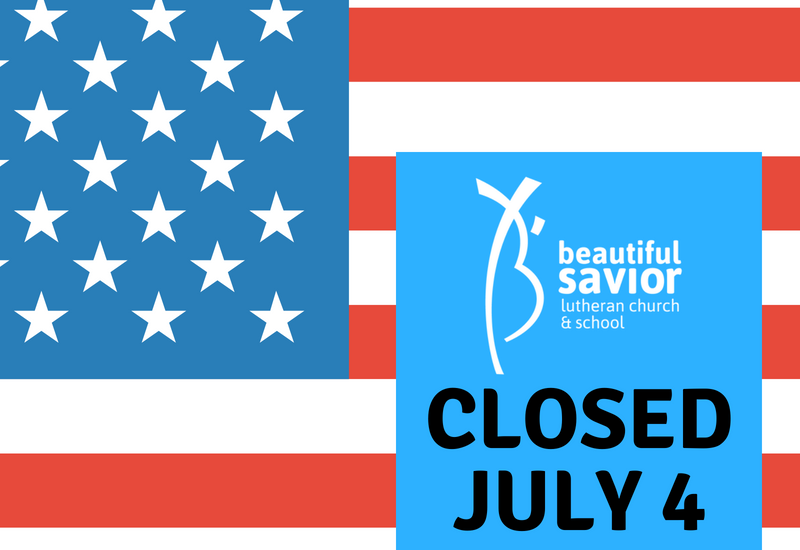 Closed for the Fourth