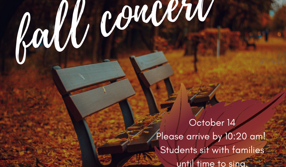 Fall Concert!