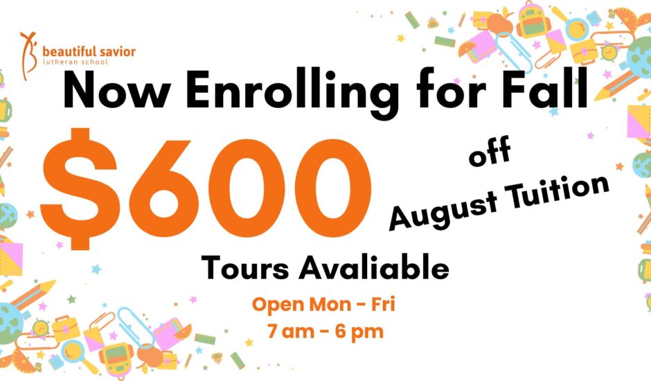 Open Enrollment For Fall
